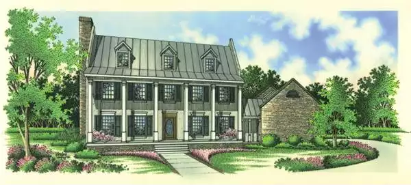 image of louisiana house plan 4486