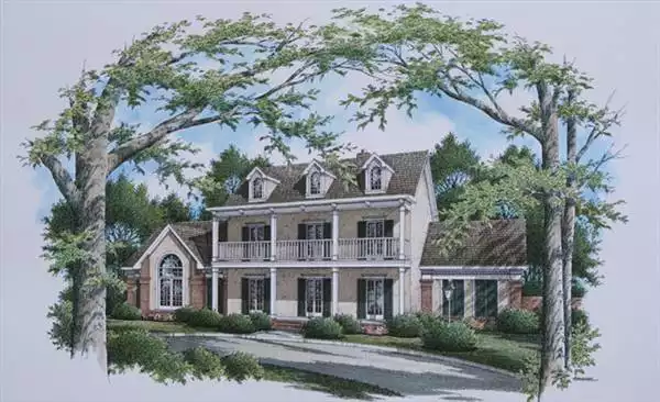 image of louisiana house plan 4487
