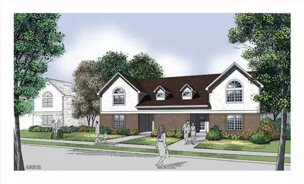 image of small modern house plan 6860