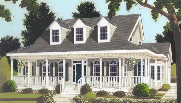 image of cottage house plan 6993