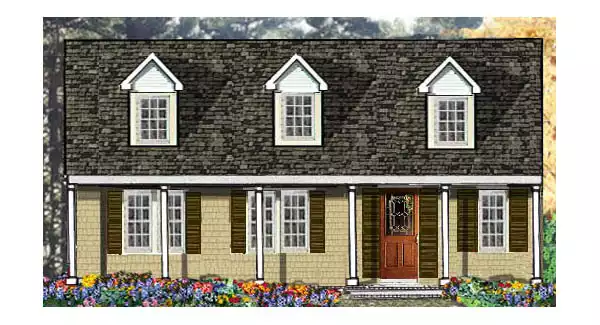 image of southern house plan 5799