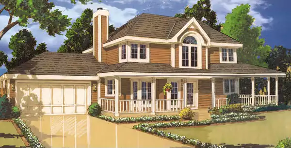 image of southern house plan 5648