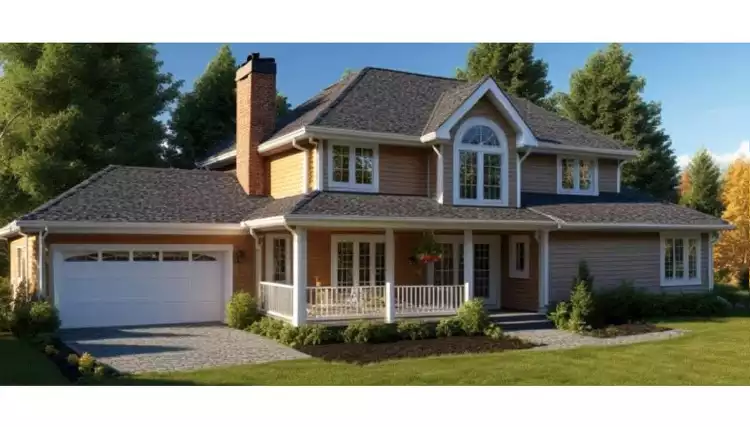 image of small house plan 1606