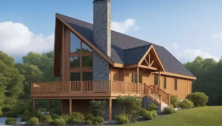 image of beach house plan 5623