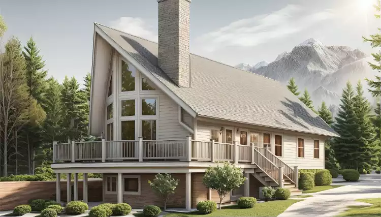 image of beach house plan 5629