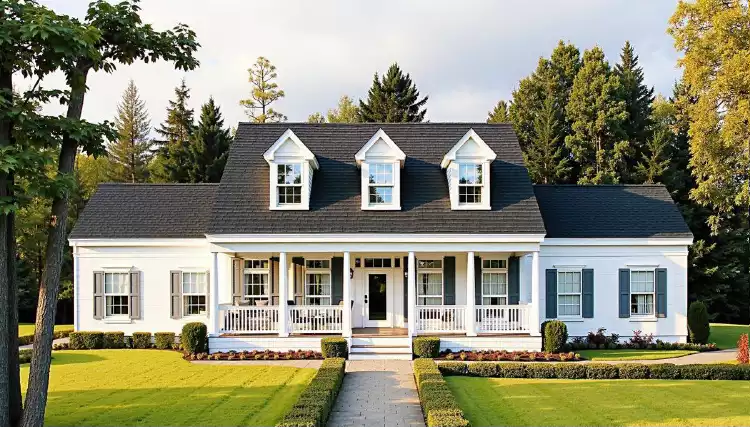 image of four bedroom house plan 6960