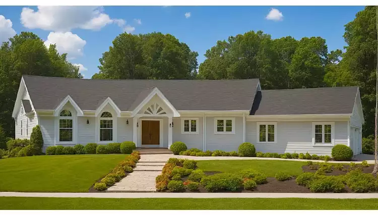 image of small farmhouse plan 6991