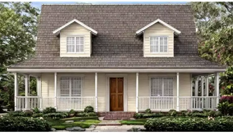 image of cape cod house plan 7005