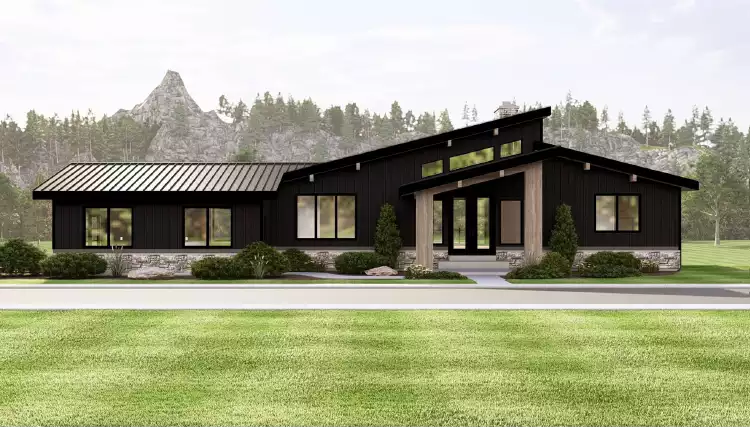 image of modern house plan 10959