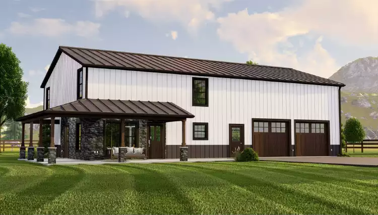 image of barndominium house plan 11123