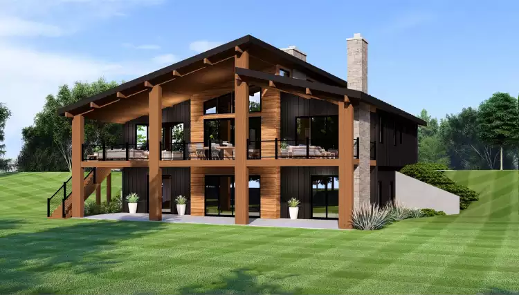 image of modern house plan 11152