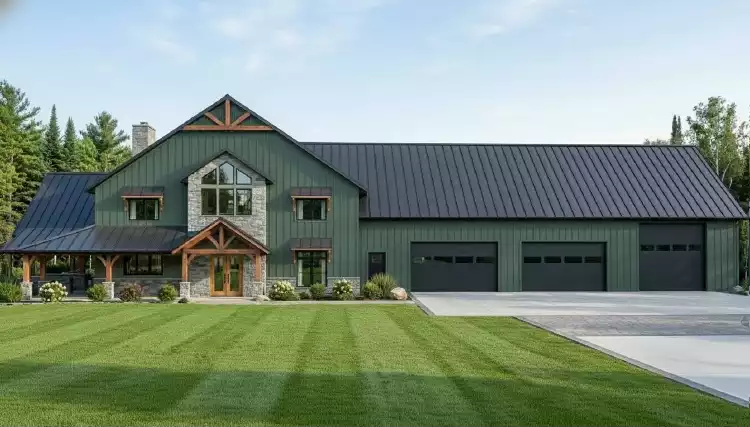 image of 5001 square feet and up house plan 11164
