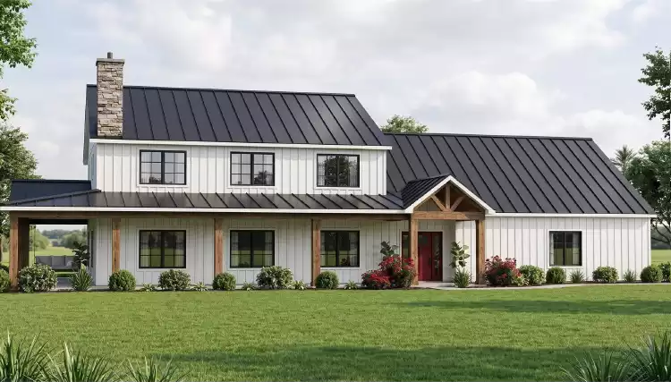 image of farmhouse plan 11167