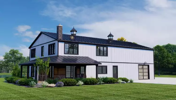 image of barndominium house plan 11250