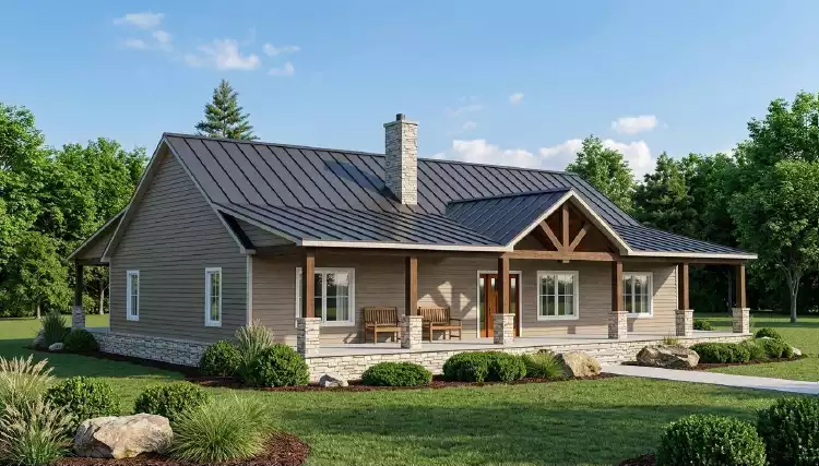 image of vacation house plan 11256