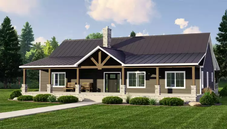 image of cabin plan 11256