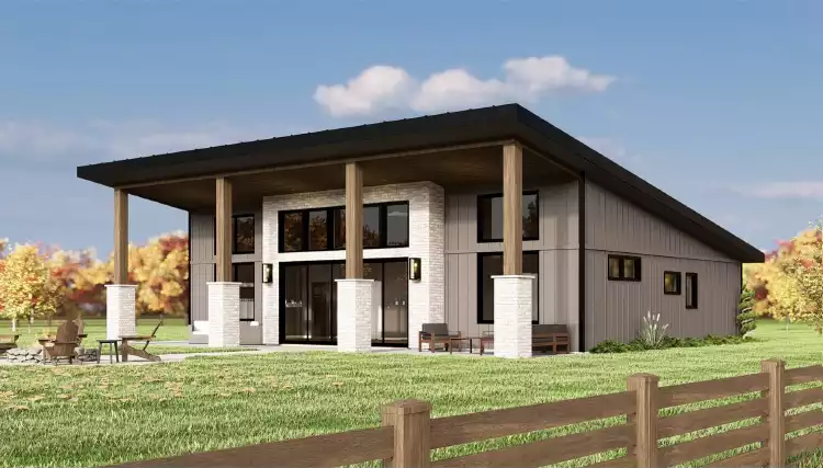 image of barndominium house plan 11283