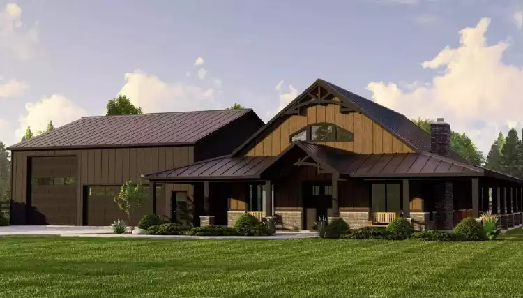 image of barndominium house plan 11303