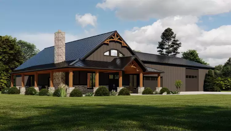 image of barndominium house plan 11441