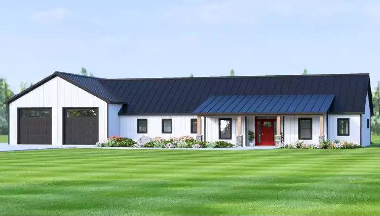 image of barndominium house plan 11533