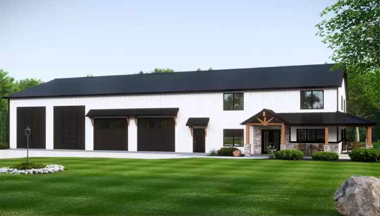 image of barndominium house plan 11539