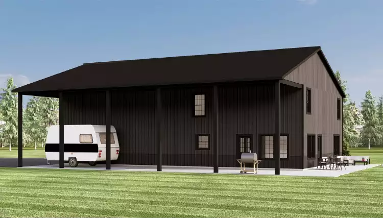 image of farmhouse plan 11873