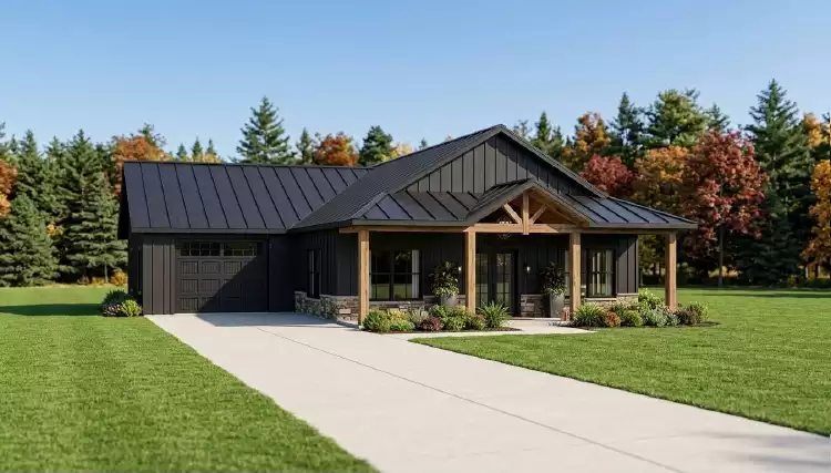 image of vacation house plan 11899