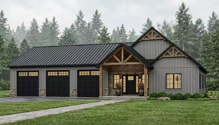 image of 2 bedroom house plan 11945
