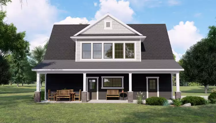 image of garage house plan 11965