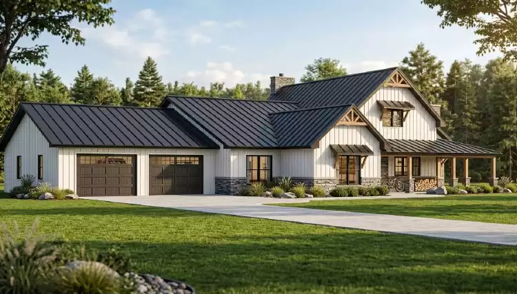 image of 2 bedroom house plan 11976