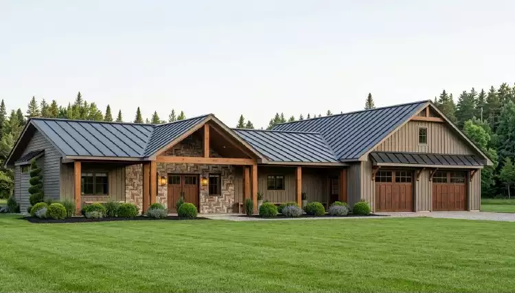 image of house plans with photos plan 12195