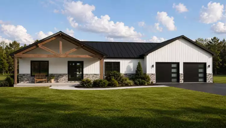 image of michigan house plan 12355