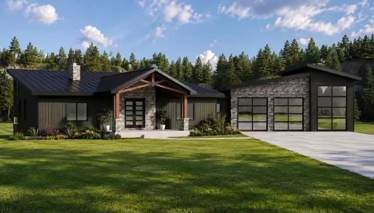 image of 2 bedroom house plan 12359