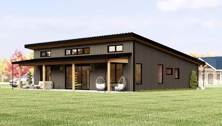 image of contemporary house plan 12361