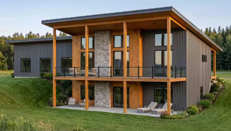 image of small ranch house plans with porches plan 12790