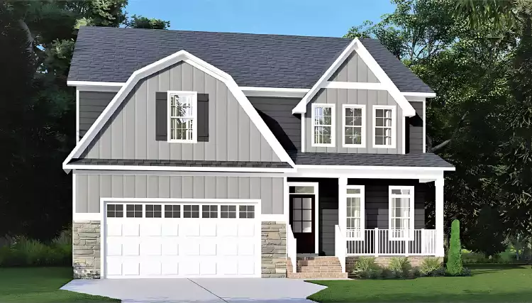 image of cape cod house plan 11042