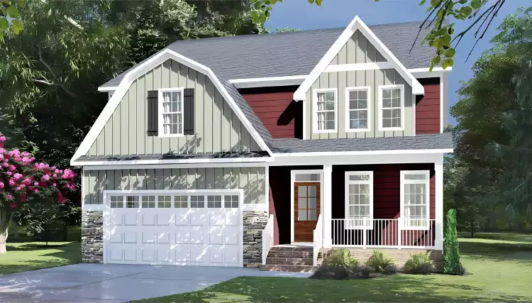 image of cape cod house plan 11044