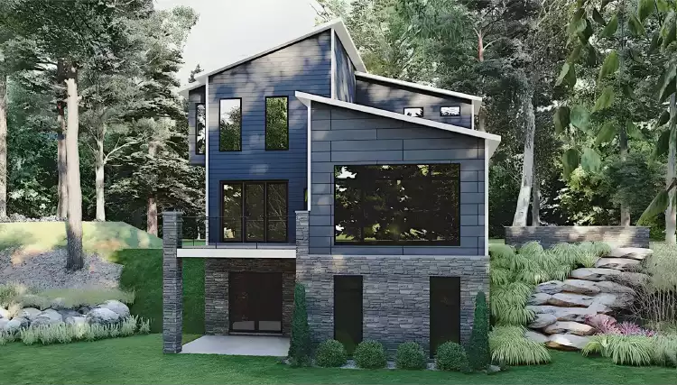 image of lake house plan 11404