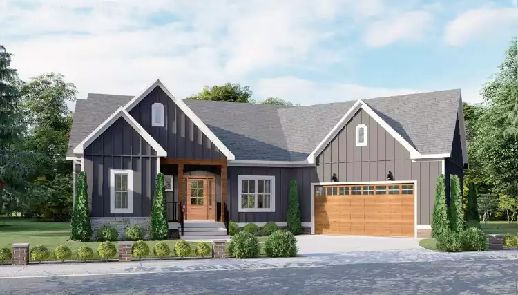 image of 2 story cottage house plan 11061