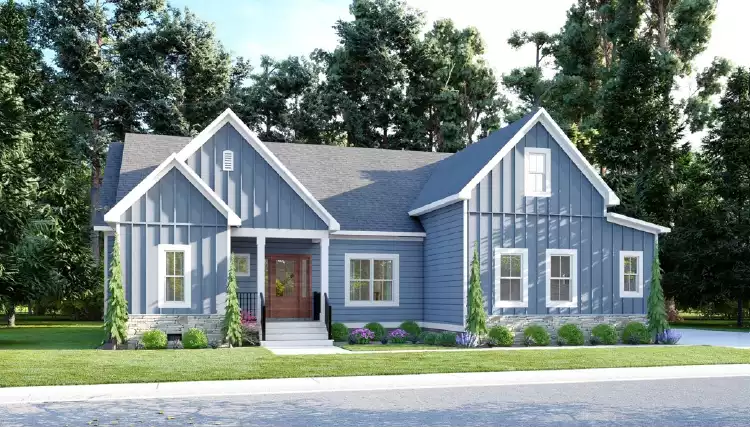 image of 2 story cottage house plan 11331