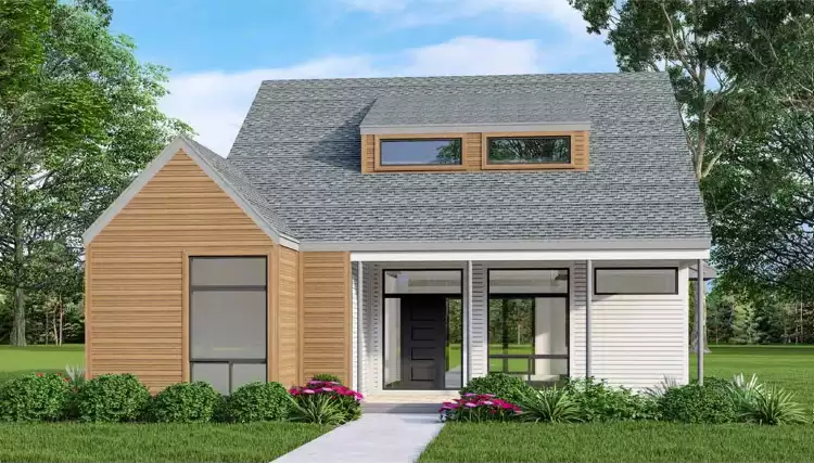 image of scandinavian house plan 11078