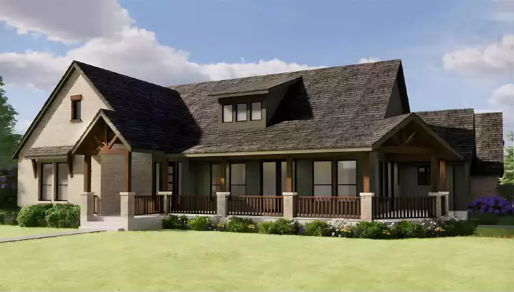 image of southern house plan 11079