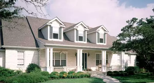 image of single story country house plan 4426