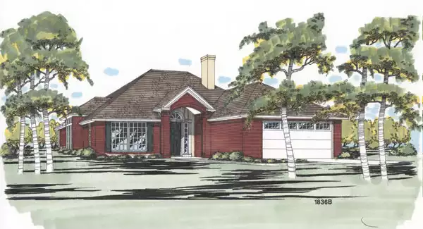 image of small house plan 5394