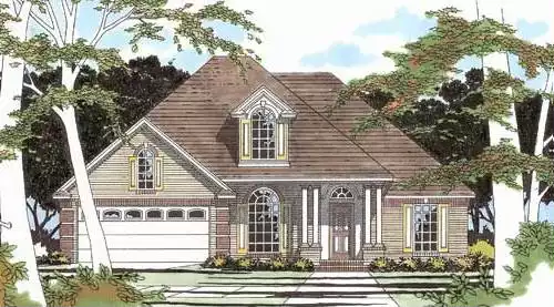 image of southern house plan 2891