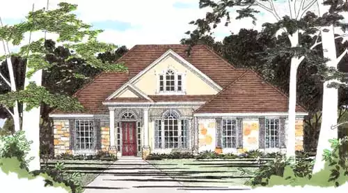 image of southern house plan 2908