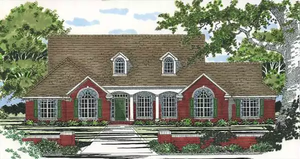image of southern house plan 5426