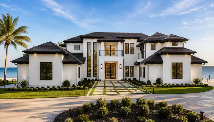 image of luxury house plan 9095