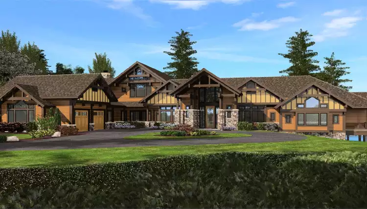 image of 5001 square feet and up house plan 3233