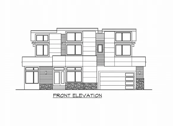 Beautiful Contemporary Style House Plan 9863: MacIntosh - 9863